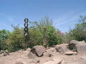 山頂だ